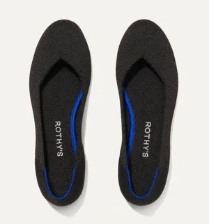 Rothy's Black Ballet Flats thumbnail 1