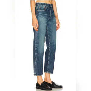 Moussy Vintage Jessamine Boys Straight Jeans Size 24 thumbnail 4