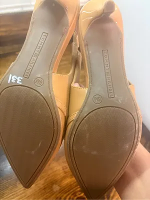 Tommy Hilfiger tan sling back heels size 6 thumbnail 6