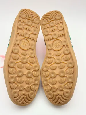 adidas Originals Gazelle Indoor W Glow Pink Court Green Gum Women Casual JI2713 thumbnail 9