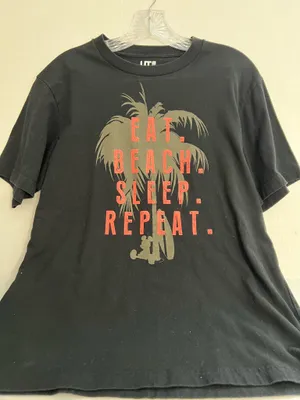 Disney Eat Beach Sleep Repeat Mickey T Shirt thumbnail 1