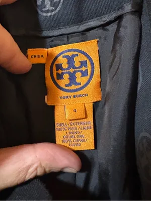 Tory Burch Black Wool Trousers thumbnail 2