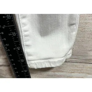 American Eagle Hi Rise Jegging Next Level‎ Stretch Size 4 Regular WHITE Stains thumbnail 13
