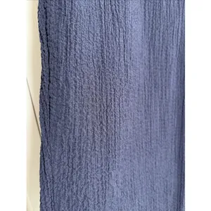 Analogy Textured‎ Crinkle Crop Pants Womens Size XL Navy Blue Lagenlook Clean thumbnail 3
