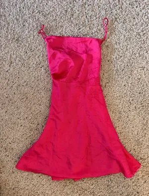 Lucy in the Sky Hot Pink Mini Dress Bodycon thumbnail 2