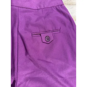 Nobody's Child Purple Womens Trousers Pants Sz 4 Wide Leg High Rise thumbnail 6