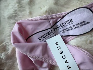 Pacsun Pink Matching Bikini Set NWT thumbnail 8