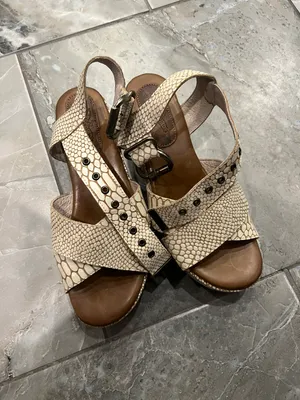 FREEBIRD by Steven Larae Sandals White Snake thumbnail 2
