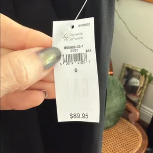 NWT GAP Black 365 High Rise Wide Leg Dark Academia Classic Preppy Trouser Pants thumbnail 4