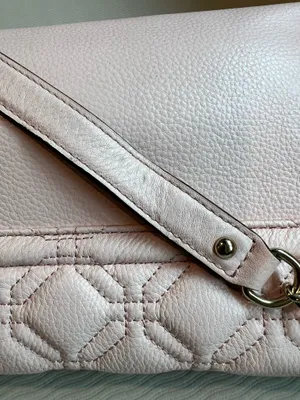 Kate Spade New York Cynthia Astor Court Quilted Shoulder Bag – Blush Pink NWT thumbnail 10