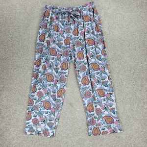Soft Surroundings Harbor Orleans Pajamas Womens XS Floral Paisley Sleepwear thumbnail 10