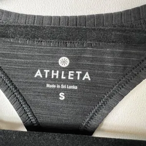 Athleta black‎ racer back tank top women’s size small thumbnail 4