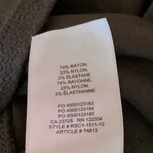 Aritzia Babaton Gray Square Neck Long Sleeve Cropped Sweatshirt Top Size S thumbnail 4