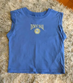 Desert Soul Graphic Tank Blue Size M thumbnail 1