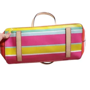 Kate Spade Multicolor Striped‎ Large Tote thumbnail 8