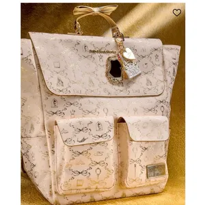 New [Limited Edition] Disney Princess Backpack Bath And Body Golden Mirror Purse thumbnail 2