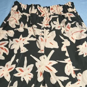 Nwt Zara Multicolor‎ High Waist Floral Printed Balloon Pants C21 thumbnail 6