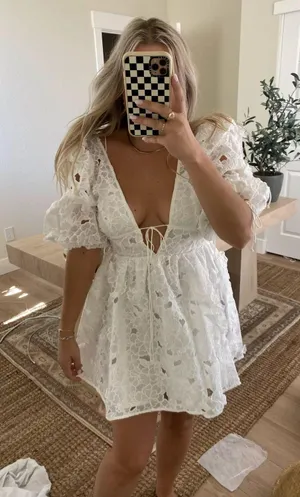 For Love & Lemons Leighton Mini Dress thumbnail 1