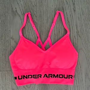 Under Armour Women’s Seamless Pink Lemonade Sports Bra XS thumbnail 2