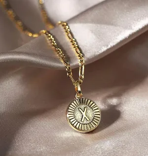 Brand NEW Initial 18k gold filled name Necklace thumbnail 1