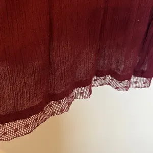Kimchi Blue Burgundy Lace Mini Dress thumbnail 4