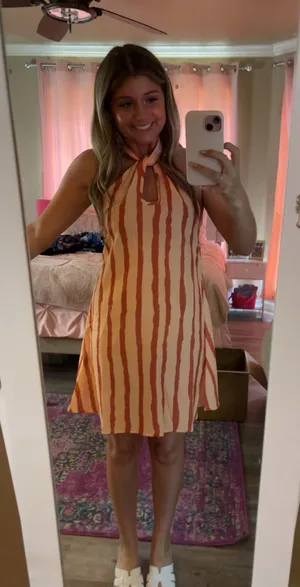 Shein Halter Top Dress thumbnail 1
