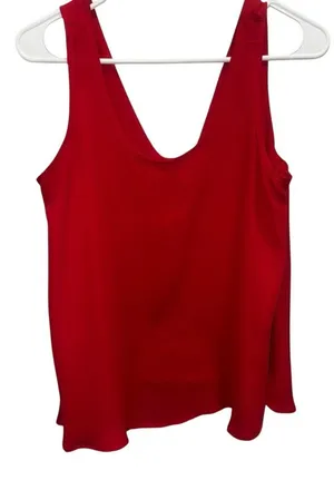 Charming Charlie‎ Red Sleeveless Tank Top thumbnail 1