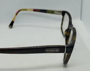 Coach Julayne Dark Tortoise Prescription Glasses Frames, Case, & Cleaning Cloth thumbnail 6