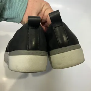 Rockport works black leather loafers slip on‎ shoes women's size 8W casual thumbnail 7
