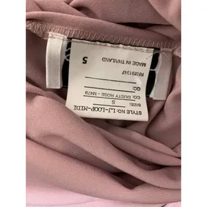 Carlos Saavedra Loop‎ Convertible Maxi Dress Rose Pink thumbnail 3