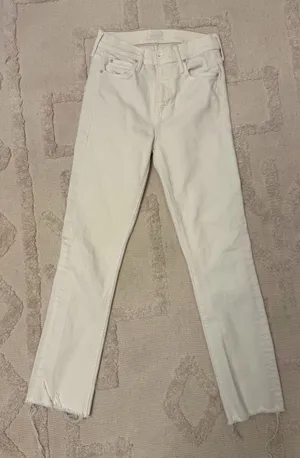 MOTHER Denim Fray Jeans thumbnail 1