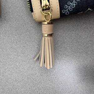 Spartina 449 Wristlet Womens OS Blue Floral Linen Leather Tassel Daufuskie * thumbnail 4