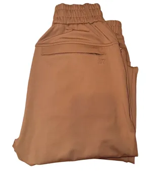 ZYIA Active Brown Athleisure Jogger Pants Size‎ XS Elastic Waist thumbnail 1