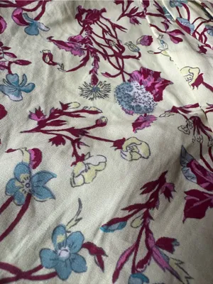 Derek Lam 10 Crosby "Brynn" floral wrap top, size 8 thumbnail 3