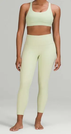 Lululemon Light Green High Rise‎ Wunder Under Leggings thumbnail 1