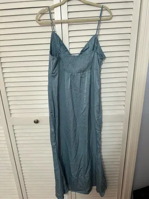 Cider silk maxi dress thumbnail 3