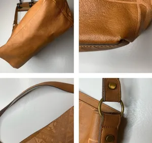 Boho Brown Faux Leather Shoulder Bag thumbnail 8