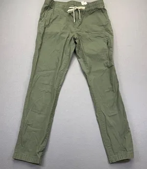 Vuori Ripstop Pant Army Green VW401 Stretch Cotton Cargo‎ Hiking Size Medium thumbnail 1