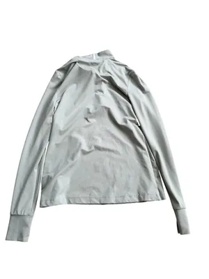 GREG NORMAN Women’s Gray Long Sleeve Active Top Size Small thumbnail 2