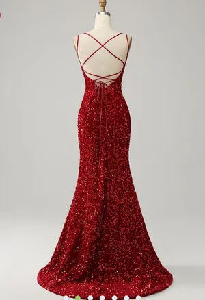 Zapaka Prom Dress Red Size 4 thumbnail 2