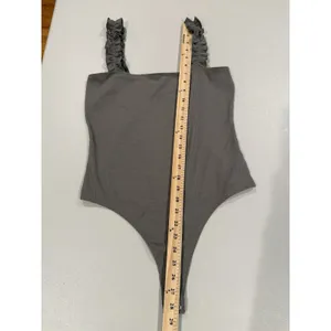 NEW Maverick The Collection Bodysuit Womens Large Olive Green Stretch Travel thumbnail 4