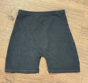 Brandy Melville Classic Dark Gray Cotton Biker Shorts One Size thumbnail 1