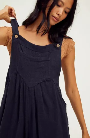 Free People Sun-Drenched Overalls thumbnail 3