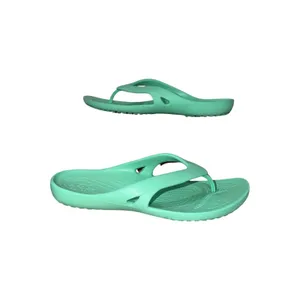 Crocs Iconic Comfort Flip Flops Mint Green Thong Sandals Women's Size 11 EUC‎ thumbnail 2