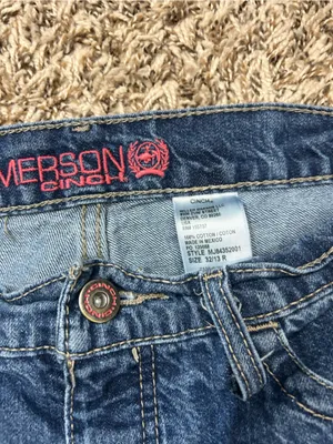 Emerson Cinch Classic Straight Fit Jeans Sz 32 /13 thumbnail 3