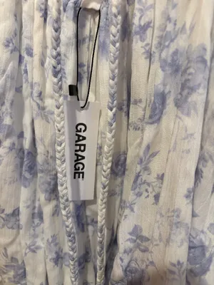 Garage Halter Dress White thumbnail 4