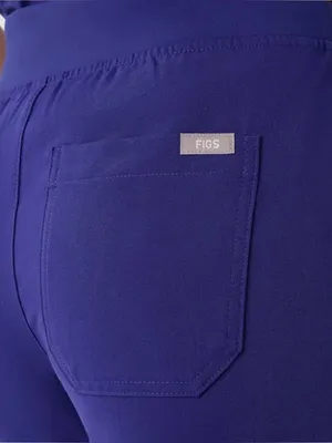 Figs Women High Rise Slim Pants in size XS in Deep Royal blue NWOT thumbnail 5