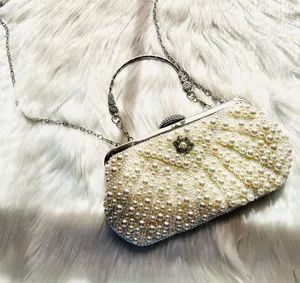 Bridal Clutch/Handbag Tan thumbnail 6