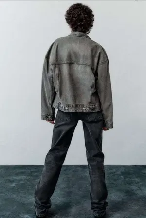 NWT  OVERSIZED MULTI-POSITIONAL JACKETSize M-L thumbnail 2