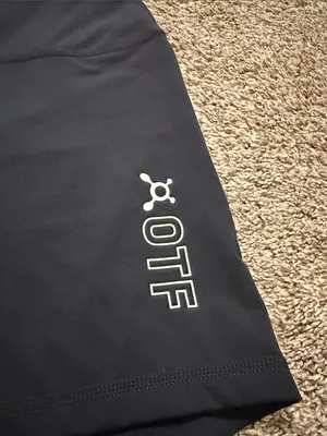 Orangetheory Fitness Women’s‎ Black Compression Athletic Shorts 5” Medium thumbnail 3